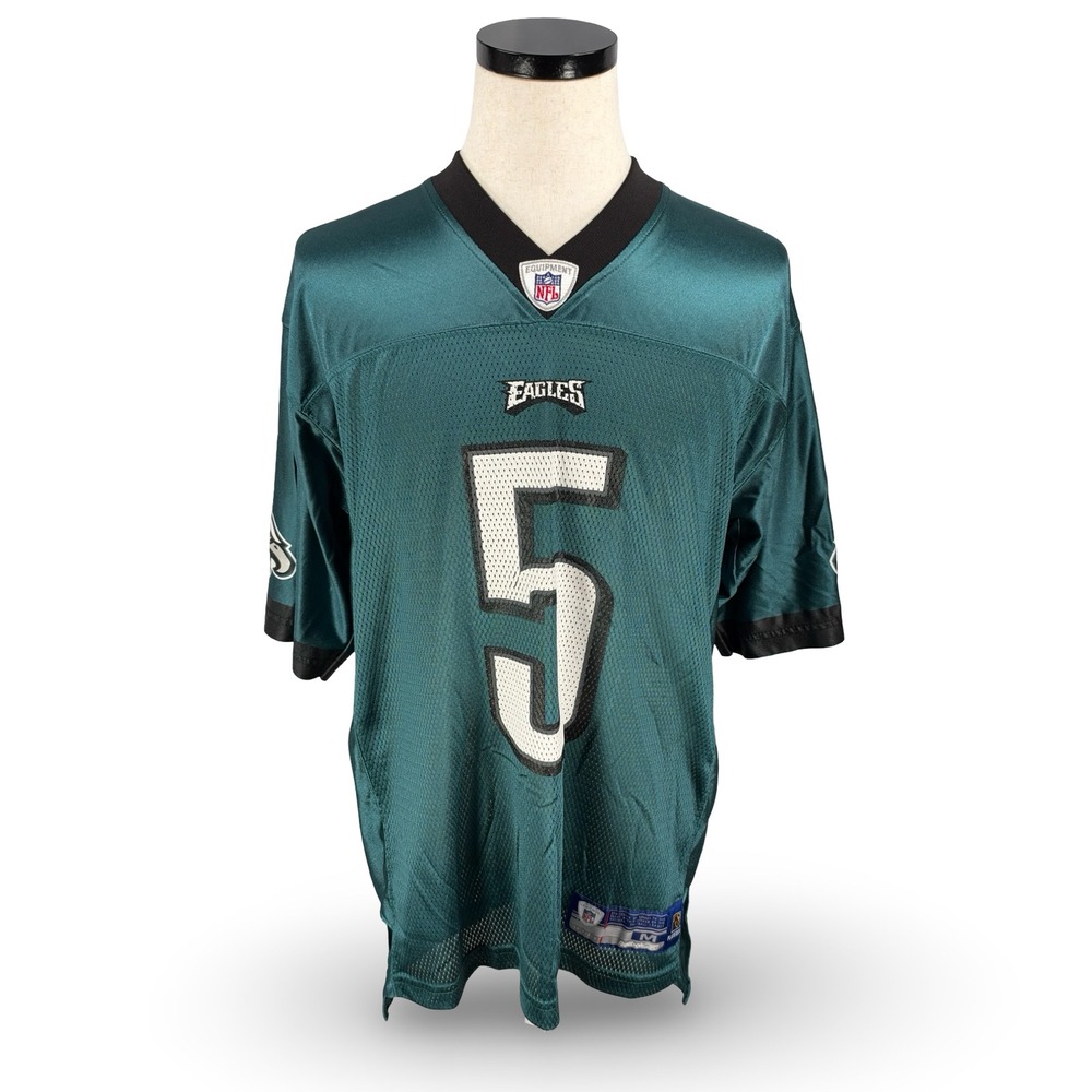 Vintage Reebok Philadelphia Eagles Donovan McNabb 5 Jersey Green Mens Medium